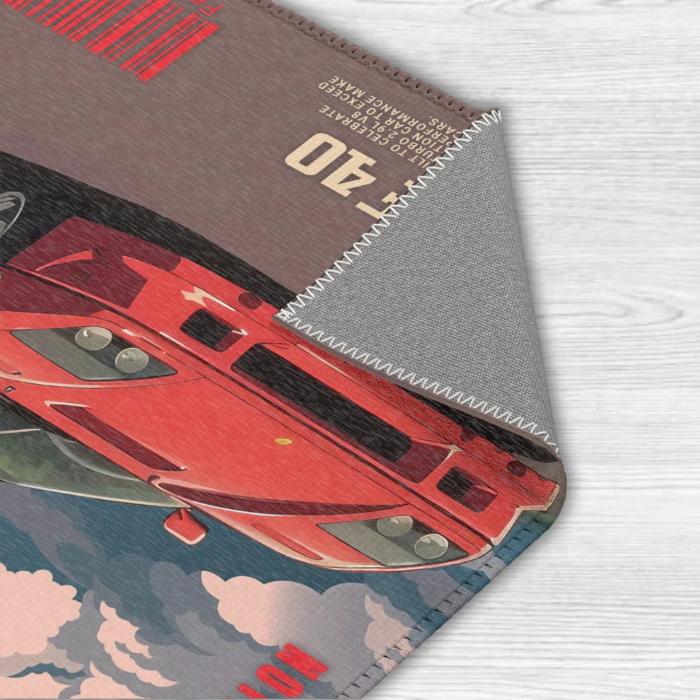 Ferrari F40 Rug
