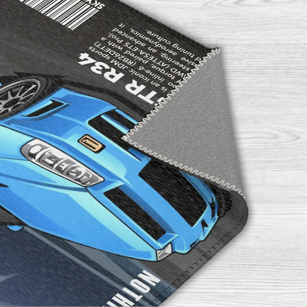 R34 GTR Skyline Rug