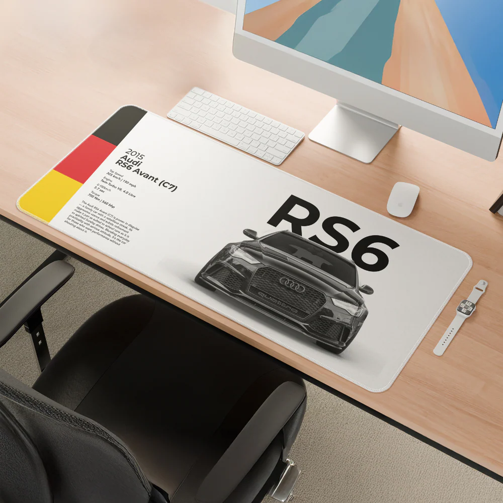 RS6 Specs - Mousepad