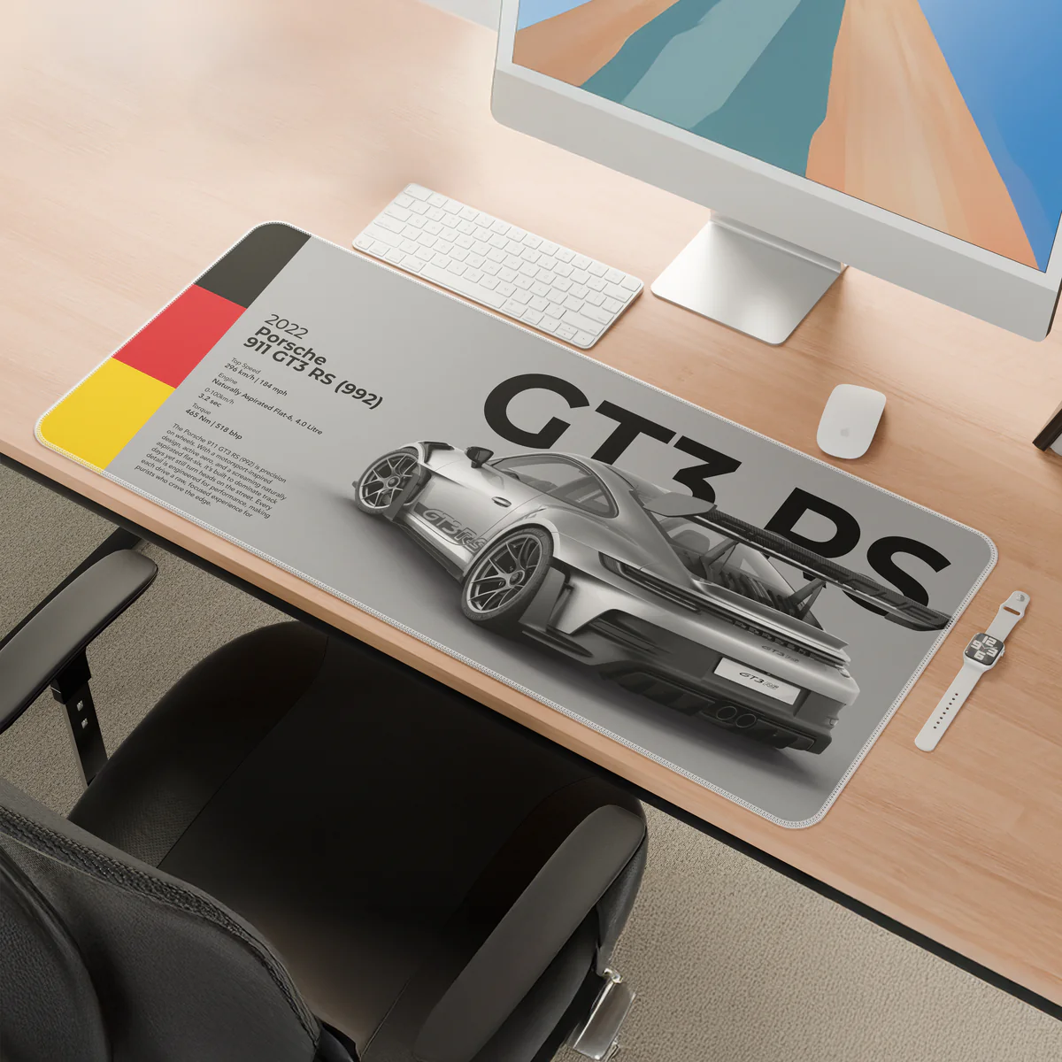 GT3 RS Specs - Mousepad